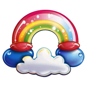 Magic Rainbow Emoji Png 06272024 PNG image