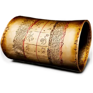 Magic Spell Scroll Paper PNG 97 PNG