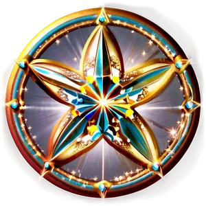 Magic Star Circle Png Auw70 PNG image