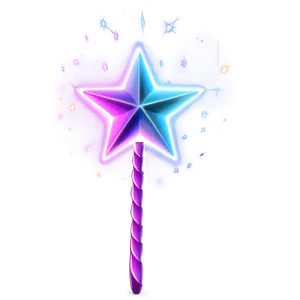 Magic Star Wand Png 06132024 PNG image