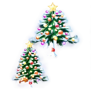 Magical Arbol De Navidad Night PNG 27 PNG