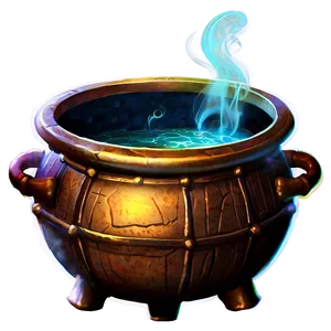 Magical Brew Cauldron Png 05242024 PNG image