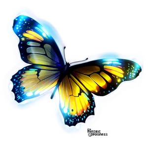 Magical Butterfly Light Png 19 PNG image