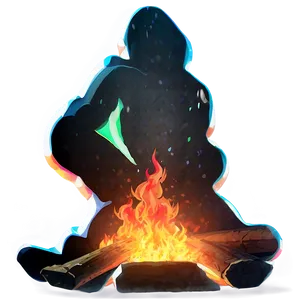 Magical Campfire PNG 16