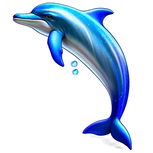 Magical Cartoon Dolphin Png 48 PNG image