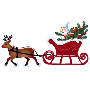 Magical Christmas Eve Sleigh Ride PNG 11 PNG