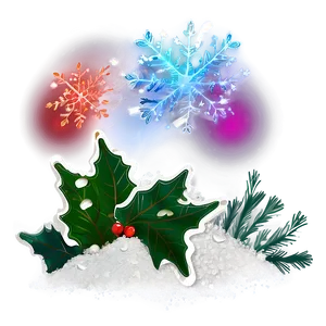 Magical Christmas Snowfall PNG Vdo93 PNG