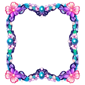 Magical Cute Border Png Udh15 PNG image