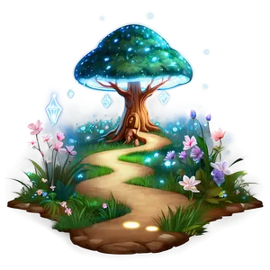 Magical Fairy Path Png Bsr92 PNG image