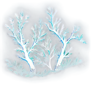 Magical Forest Silhouette PNG 23