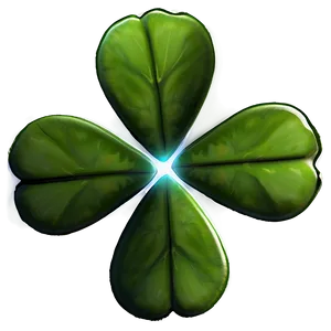 Magical Four Leaf Clover PNG 05252024 PNG