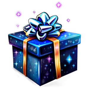 Magical Gift Box PNG Uup