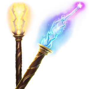 Magical Glow Wand PNG 05252024 PNG