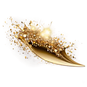 Magical Gold Dust Splash PNG 06282024 PNG