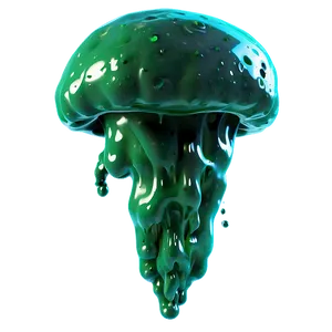 Magical Green Slime PNG Ruk