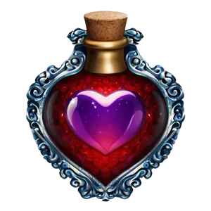 Magical Love Potion Bottle Png 82 PNG image