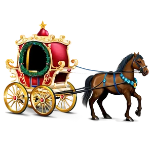 Magical Noel Carriage Png Xgl66 PNG image