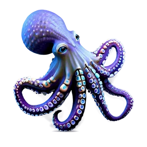Magical Octopus PNG Uom48 PNG