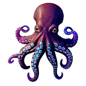 Magical Octopus PNG Yei PNG