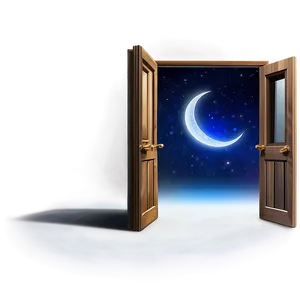 Magical Open Door Scene PNG 69 PNG