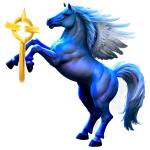Magical Pegasus Horse PNG 06292024 PNG
