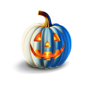 Magical Pumpkin Outline Visualization PNG Iyi