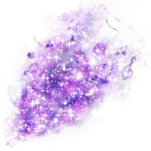 Magical Purple Stardust Texture