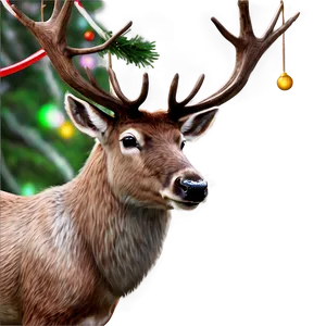 Magical Reindeer Png 05212024 PNG image