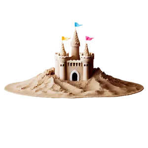 Magical Sandcastle Png 06212024 PNG image