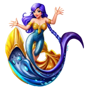 Magical Siren Concept Png 05242024 PNG image