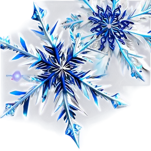 Magical Snowflakes Close-up Png 28 PNG image