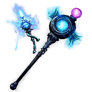 Magical Staff Wand Png Rqx PNG image