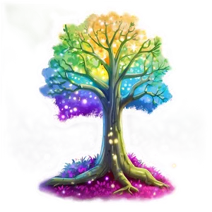 Magical Tree Illustration PNG 06122024 PNG