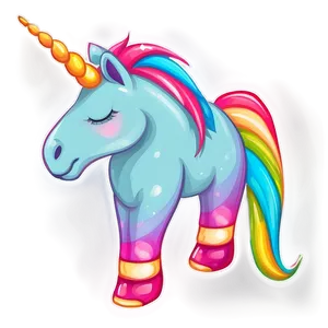 Magical Unicorn Clipart Png 69 PNG image