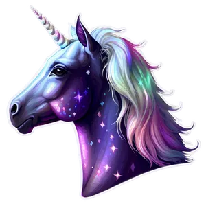 Magical Unicorn Stickers Png 06272024 PNG image