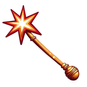 Magical Wand Sticker Png Bvv PNG image