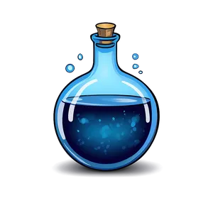 Magical Water Potion Cartoon PNG 42 PNG