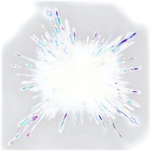 Magical White Glitter Burst Png 39 PNG image