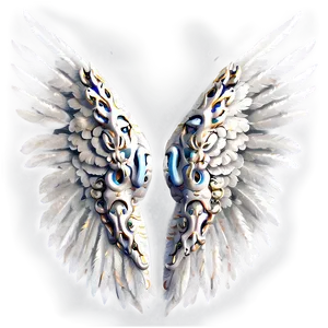 Magical White Wings PNG Byu83 PNG