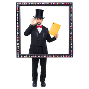 Magician And Magic Mirror Png Rcg PNG image