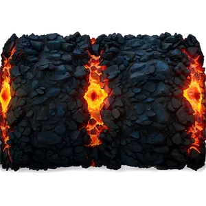 Magma Dynamic Texture PNG Vxk
