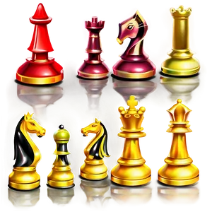 Magnetic Chess Pieces For Education PNG 05252024 PNG