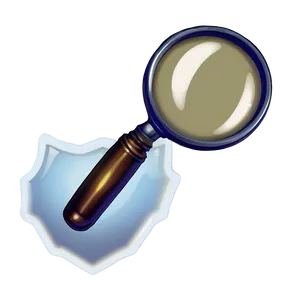 Magnifying Glass D PNG