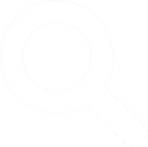 Magnifying Glass Icon Blackand White PNG image