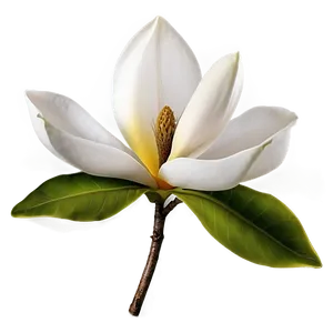 Magnolia Flower Decoration PNG Veo74 PNG