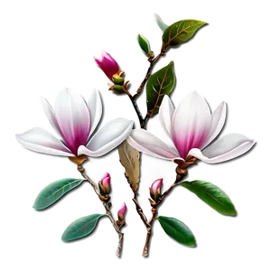 Magnolia Flower Symbol Png 52 PNG image