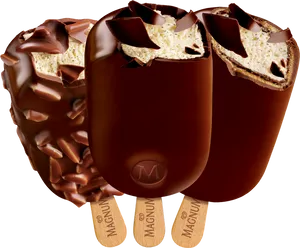 Magnum Ice Cream Bars PNG image