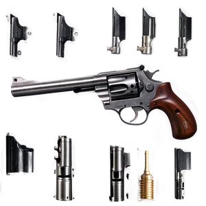 Magnum Revolver PNG Ime