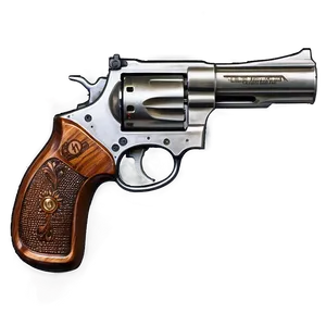 Magnum Revolver PNG Riq