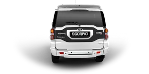 Mahindra Scorpio Rear View PNG image